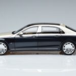 Mercedes Maybach S650 X222 シルバーブルー Norev 1:18 B66960615 メタル - image 4 of 7