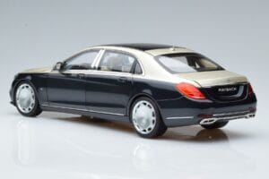 Mercedes Maybach S650 X222 シルバーブルー Norev 1:18 B66960615 メタル - 画像 6/7