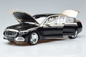 Mercedes Maybach S680 X223 ゴールド ブラック Metallic Norev 1:18 183917 メタル - 画像 2/7