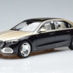 Mercedes Maybach S680 X223 ゴールド ブラック Metallic Norev 1:18 183917 メタル