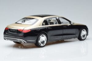 Mercedes Maybach S680 X223 ゴールド ブラック Metallic Norev 1:18 183917 メタル - 画像 3/7