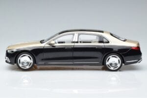Mercedes Maybach S680 X223 ゴールド ブラック Metallic Norev 1:18 183917 メタル - 画像 4/7