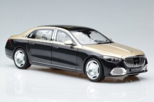 Mercedes Maybach S680 X223 ゴールド ブラック Metallic Norev 1:18 183917 メタル - 画像 5/7