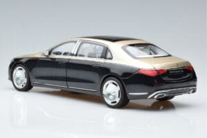 Mercedes Maybach S680 X223 ゴールド ブラック Metallic Norev 1:18 183917 メタル - 画像 6/7