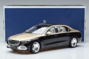 Mercedes Maybach S680 X223 ゴールド ブラック Metallic Norev 1:18 183917 メタル - 画像 7/7