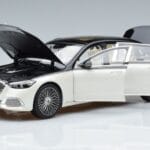 Mercedes Maybach S680 X223 ホワイト Norev 1:18 B66961424 メタル - image 2 of 7