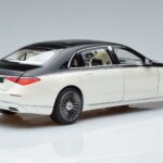 Mercedes Maybach S680 X223 ホワイト Norev 1:18 B66961424 メタル - image 3 of 7