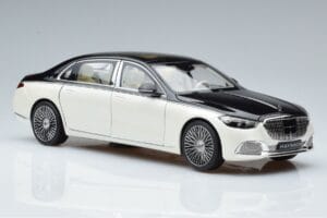 Mercedes Maybach S680 X223 ホワイト Norev 1:18 B66961424 メタル - 画像 5/7