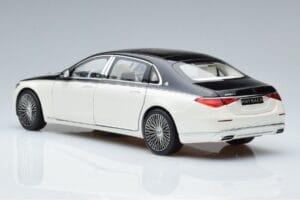 Mercedes Maybach S680 X223 ホワイト Norev 1:18 B66961424 メタル - 画像 6/7