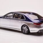 Mercedes Maybach S680 W223 ノーティカルブルー サーラスシルバー Almost Real 1:18 - image 7 of 8