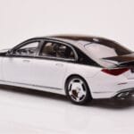 Mercedes Maybach S680 W223 オブシディアンブラック ダイヤモンドホワイト Almost Real 1:18 - image 6 of 7