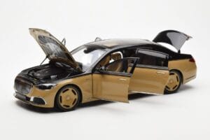 Mercedes Maybach S680 W223 オブシディアンブラック Sand Almost Real 1:18 820124 メタル - 画像 2/7