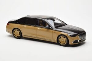 Mercedes Maybach S680 W223 オブシディアンブラック Sand Almost Real 1:18 820124 メタル - 画像 5/7