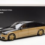 Mercedes Maybach S680 W223 オブシディアンブラック Sand Almost Real 1:18 - image 7 of 7