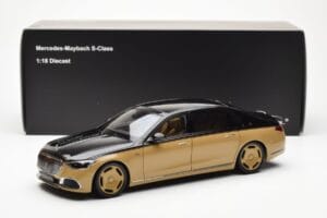 Mercedes Maybach S680 W223 オブシディアンブラック Sand Almost Real 1:18 820124 メタル - 画像 7/7
