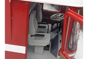 Mercedes O317 Porsche Transporter レッド CMR 1:18 CMR149 メタル - 画像 11/12