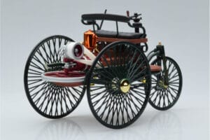 Mercedes Patent Motorwagen グリーン Norev 1:18 183701 メタル - 画像 2/6