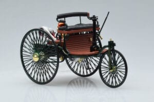 Mercedes Patent Motorwagen グリーン Norev 1:18 183701 メタル - 画像 4/6