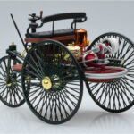 Mercedes Patent Motorwagen グリーン Norev 1:18 - image 5 of 6