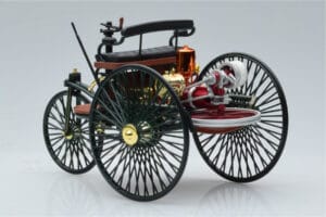 Mercedes Patent Motorwagen グリーン Norev 1:18 183701 メタル - 画像 5/6