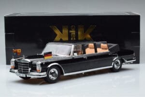 Mercedes 600 Pullman W100 Landaulet Queen Elizabeth II KK-Scale 1:18 KKDC181185 メタル - 画像 6/6