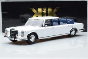 Mercedes 600 Pullman W100 Landaulet ホワイト KK-Scale 1:18 KKDC181184 メタル - 画像 6/6