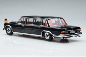 Mercedes 600 Pullman W100 W. Brandt G. Pompidou KK-Scale 1:18 KKDC181134 メタル - 画像 5/6