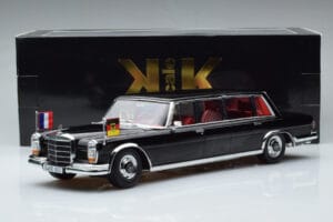 Mercedes 600 Pullman W100 W. Brandt G. Pompidou KK-Scale 1:18 KKDC181134 メタル - 画像 6/6