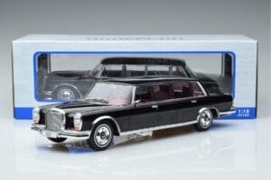 Mercedes 600 LWB Pullman W100 ブラック MCG 1:18 MCG18187 メタル - 画像 6/6