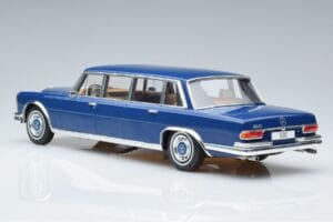 Mercedes S-Class 600 W100 LWB Pullman ダークブルー MCG 1:18 MCG18189 メタル - 画像 5/6