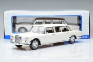 Mercedes S-Class 600 W100 LWB Pullman ホワイト MCG 1:18 MCG18188 メタル - 画像 6/6