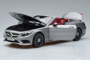 Mercedes S-Class A217 カブリオレ グレー Norev 1:18 B66960355 メタル - 画像 2/8