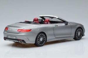 Mercedes S-Class A217 カブリオレ グレー Norev 1:18 B66960355 メタル - 画像 3/8