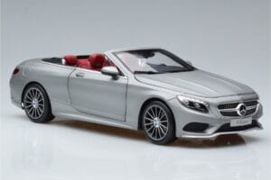 Mercedes S-Class A217 カブリオレ グレー Norev 1:18 B66960355 メタル - 画像 6/8