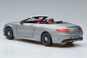 Mercedes S-Class A217 カブリオレ グレー Norev 1:18 B66960355 メタル - 画像 7/8