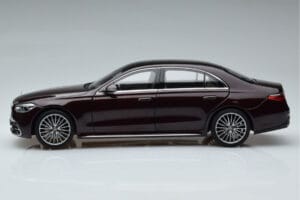 Mercedes S-Class W223 AMG Line レッド Norev 1:18 183804 メタル - 画像 5/8