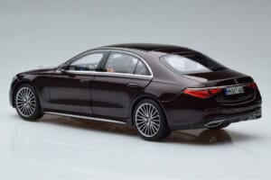 Mercedes S-Class W223 AMG Line レッド Norev 1:18 183804 メタル - 画像 7/8