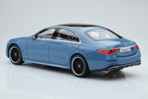 Mercedes S-Class W223 ヴィンテージブルー Norev 1:18 B66960828 メタル - 画像 6/7