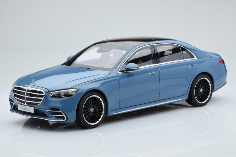 Mercedes S-Class W223 ヴィンテージブルー Norev 1:18