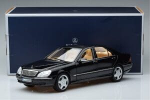 Mercedes S-Class W220 S55 AMG リミテッドエディション Norev 1:18 183812 メタル - 画像 7/7