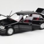 Mercedes S600 W140 ブラック Norev 1:18 - image 2 of 8