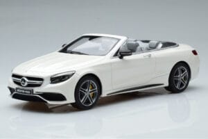 Mercedes AMG S63 A217 カブリオレ Diamond ホワイト GT Spirit 1:18