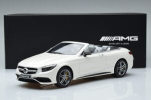 Mercedes AMG S63 A217 カブリオレ Diamond ホワイト GT Spirit 1:18 B66965712 レジン - 画像 6/6