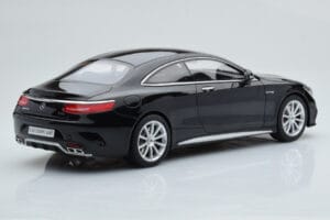Mercedes AMG S63 C217 クーペ ブラック GT Spirit 1:18 ZM041 レジン - 画像 2/6