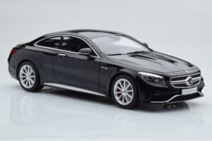 Mercedes AMG S63 C217 クーペ ブラック GT Spirit 1:18 ZM041 レジン - 画像 4/6