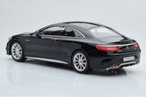 Mercedes AMG S63 C217 クーペ ブラック GT Spirit 1:18 ZM041 レジン - 画像 5/6