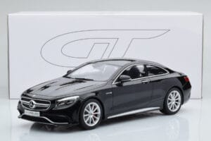 Mercedes AMG S63 C217 クーペ ブラック GT Spirit 1:18 ZM041 レジン - 画像 6/6