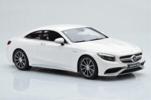 Mercedes AMG S63 C217 クーペ ホワイト GT Spirit 1:18 B66960372 レジン - 画像 4/6