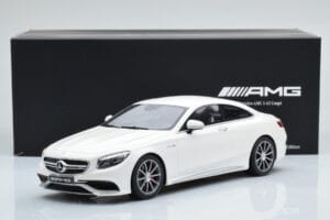 Mercedes AMG S63 C217 クーペ ホワイト GT Spirit 1:18 B66960372 レジン - 画像 6/6