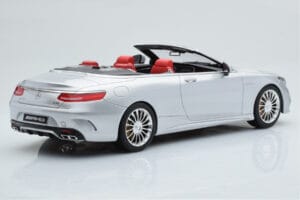 Mercedes AMG S65 A217 カブリオレ シルバー GT Spirit 1:18 GT764 レジン - 画像 2/6